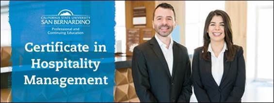 CSUSB Palm Desert Campus offering online hospitality ma