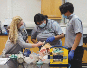 CSN Prepares VVHS Seniors For EMT Basic Exam